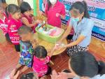 โครงการป้องกันโรคและการแพร่กระจายเชื้อในศูนย์พัฒนาเด็กเล็กเทศบาลตำบลเมืองเก่า ประจำปี 2566